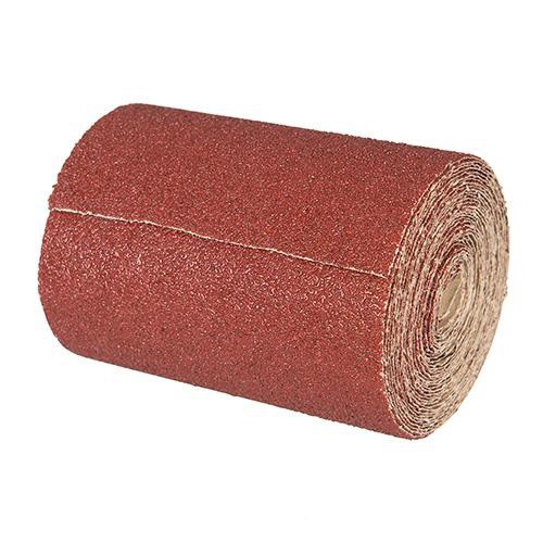 Rouleau papier abrasif corindon 115 mm x 10 M Grain 40 - 986114 - Silverline