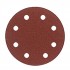 15 lots de 8 disques velcro corindon semi-vrac - D. 150 mm Gr. 120 - 6 trous pour bois et métaux - 15006.83 - Leman