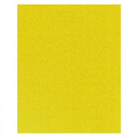 Lot de 50 feuilles papier corindon jaune 230 x 280 mm Gr. 180 pour bois et métal - 9723218 - Leman