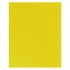 Lot de 50 feuilles papier corindon jaune 230 x 280 mm Gr. 220 pour bois et métal - 9723222 - Leman