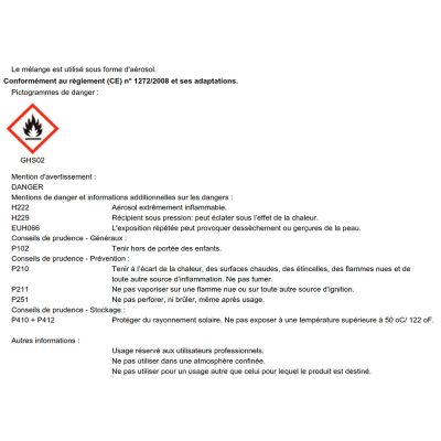 Traceur de chantier fluorescent multidirectionnel IDEAL SPRAY 500 ml de couleur Blanc - 141800 - Soppec