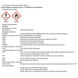 Peinture aérosol de masquage provisoire MASKER SIGN en spray pour panneaux de signalisation 500 ml - 142107 - Soppec