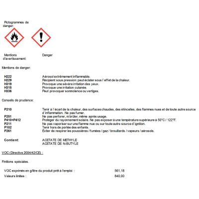 Peinture acrylique 400 ml multifonction RAL 5013 Bleu Cobalt - V4005013 - Ambro-sol