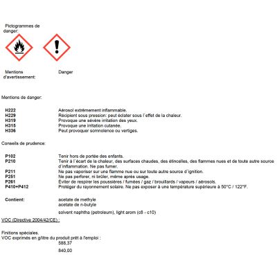 1 aérosol de peinture Vert Fendt, spécial AGRI/TP 400ML - Ambro-sol - V400CAR12