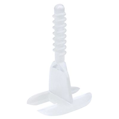 100 croisillons 1 mm auto-nivelants à visser pour carreaux de 2 à 15 mm - Diamwood