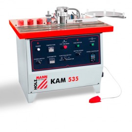 Plaqueuse de chant semi-automatique 2 opérations 400 V - 2200 W KAM535 - Holzmann