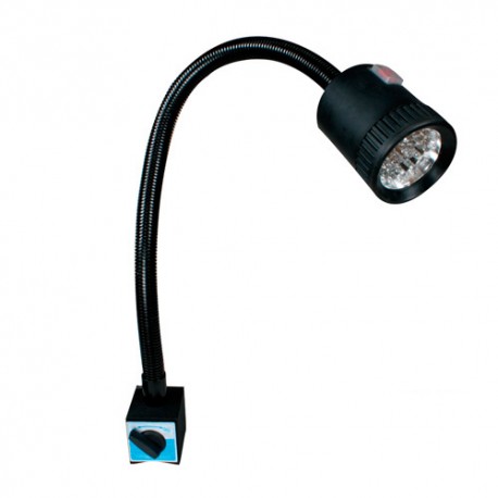 HBM Lampe avec éclairage LED et base magnétique 230 volts