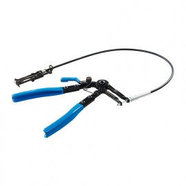 Pince avec flexible L. 610 mm pour colliers de serrage 18 - 54 mm - 441030 - Silverline