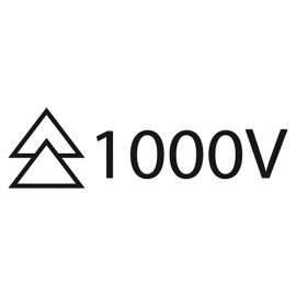 Tournevis isolé 1 000 V VDE Fente 4 x 0,8 mm L. 100 mm