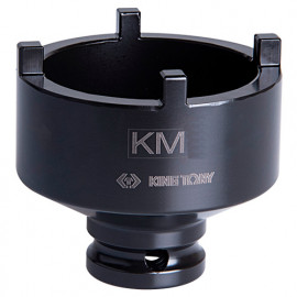 Douille à choc à ergots extérieurs 1/2" pour écrous à encoches - KM6 D. 45 mm L. 60 mm