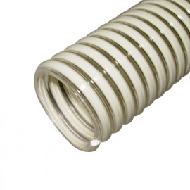 5 M de tuyau flexible d'aspiration et refoulement D. 40 mm 6 bar à spirale PVC antichoc - DW-754775003 - Diamwood