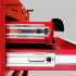 Coffre métallique transportable vide à 3 tiroirs - 307 x 251 x 660 mm