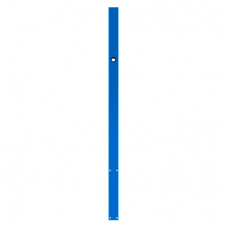 Montant de panneau perforé bleu - 66 x 1 420 x 30 mm