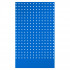 Panneau perforé bleu - 615 x 1 052 x 25 mm