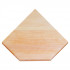 Plan de travail en bois pour meuble d'angle 87D1113AKB et 87D1113AKG