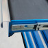 Servante d'atelier vide bleue avec roues - 5 tiroirs - 650 x 862 x 460 mm