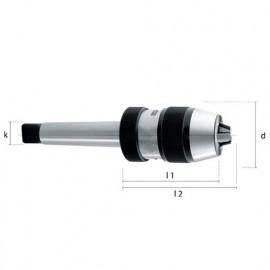 Mandrin automatique HP1 pointe fixe D. 1 - 10 mm Q. à tenon