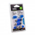 Kit 6 ampoules intérieur voiture - Bleues - 12 V - 2 x W5W - 2 x T4W - 2 x C5W - WRC