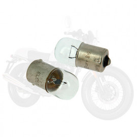 2 Ampoules graisseurs R10W - 12 V - BA15s - Veilleuse - Feux de recul - Michelin