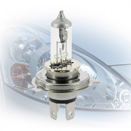 Ampoule H4 - 12 V - Life + 100 % - P43t - 60-55 W - Feux de croisement - Feux de route - Michelin