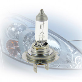 Ampoule H7 - 12 V - Power + 80 % - Px26d - 55W - Feux de croisement - Feux de route - Feux antibrouillard - Michelin