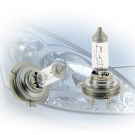 2 Ampoules H7 - 12 V - Power + 80 % - Px26d - 55W - Feux de croisement - Feux de route - Feux antibrouillard - Michelin