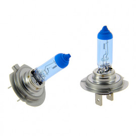 2 Ampoules Xénon Blue light - H7 - 12 V - Px26d - 55W - Feux de croisement - Feux de route - Feux antibrouillard - Michelin