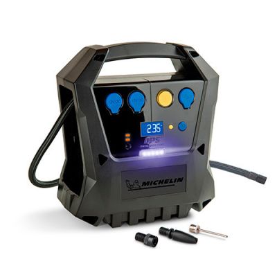 Compresseur digital rechargeable 230 V - 120 W - 1,0 Ah - Michelin