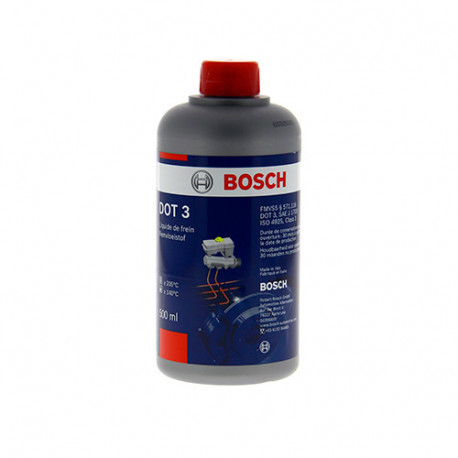 Liquide de freins synthétique DOT 3 - 500 ml - Bosch