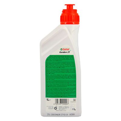 Huile moteur 2 temps pour motoculture Garden 2T - 1L - Castrol