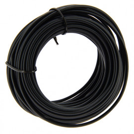 Câble électrique véhicule - D. 1 mm2 x 10 m - Noir - XL Tech