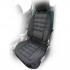 Couvre-siège confort intégral - Noir - L. 1 160 x l. 540 mm - Kiné Travel