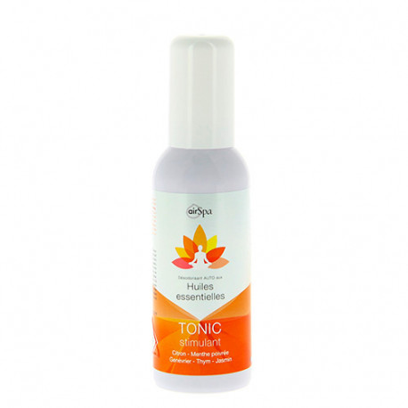 Désodorisant spray à base d'huiles essentielles - Tonic - 50 ml - Air Spa