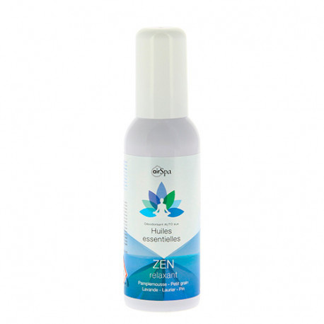 Désodorisant spray à base d'huiles essentielles - Zen - 50 ml - Air Spa