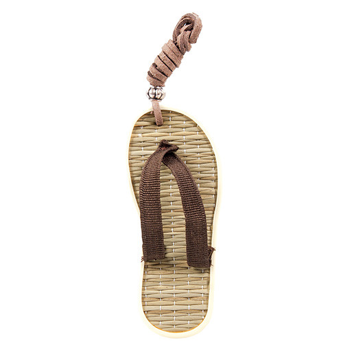 D sodorisant Sun tong en paille marron Vanille mono Carlin a