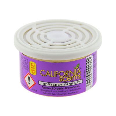 Désodorisant canette - Vanille - 42 gr - California Scents