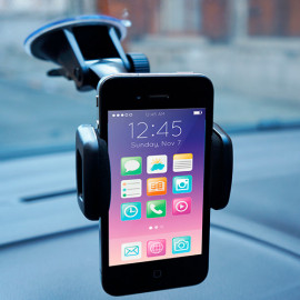 Support smartphones - GPS 360 ° à ventouse - Auto-T