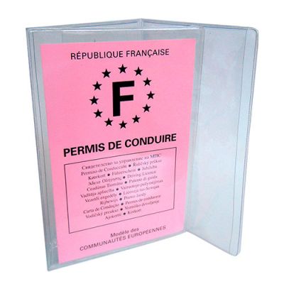 Etui pour permis de conduire - L. 85 x l. 150 x H. 2 mm - Color Pop