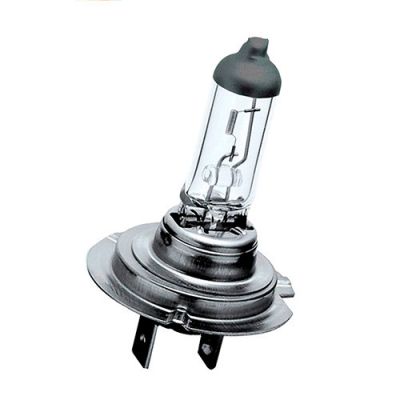 Ampoule H1 - 12 V - Power + 80 % - P14,5s - 55W - Feux de croisement - Feux  de route - Feux antibrouillard - Michelin