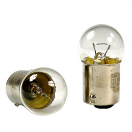 2 Ampoules Pure light R10W - 12 V - BA15s - Veilleuse - Feux de recul - Eclairage de plaque - Bosch