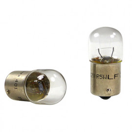 2 Ampoules Pure light R5W - 12 V - BA15s - 5W - Veilleuses - Eclairage de plaque - Plafonnier - Boîte à gants - Coffre - Bosch