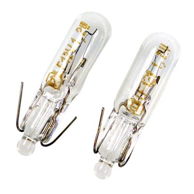 2 Ampoules W1,2W - 12 V - W2x4,6d - 1,2W - Eclairage de plaque - Plafonnier - Boîte à gants - Coffre - Bosch