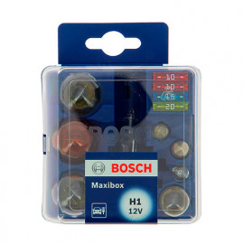Coffret d'ampoules H1 - 12 V - 12 pièces - Bosch