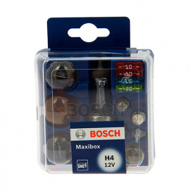 Coffret d'ampoules H4 - 12 V - 12 pièces - Bosch