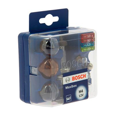 Coffret d'ampoules H4 - 12 V - 12 pièces - Bosch