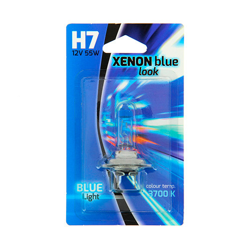 2 Ampoules Xénon Blue light H7 - 55W - Feux de croisement - Feux de route -  Feux antibrouillard - WRC