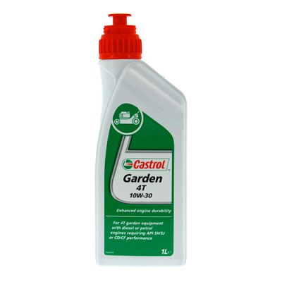 Huile moteur 4 temps pour motoculture Garden 4T 10W-30 - 1L - Castrol