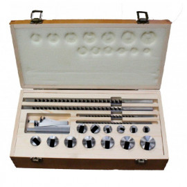 Kit de broches pour usinage de clavettes - 22 pièces