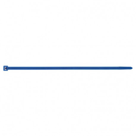 100 Colliers de serrage nylon bleu - L. 140 x l. 3,6 mm
