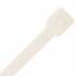 100 colliers de cablage simple polyamide 6.6, blanc - 2,5 x 100 mm